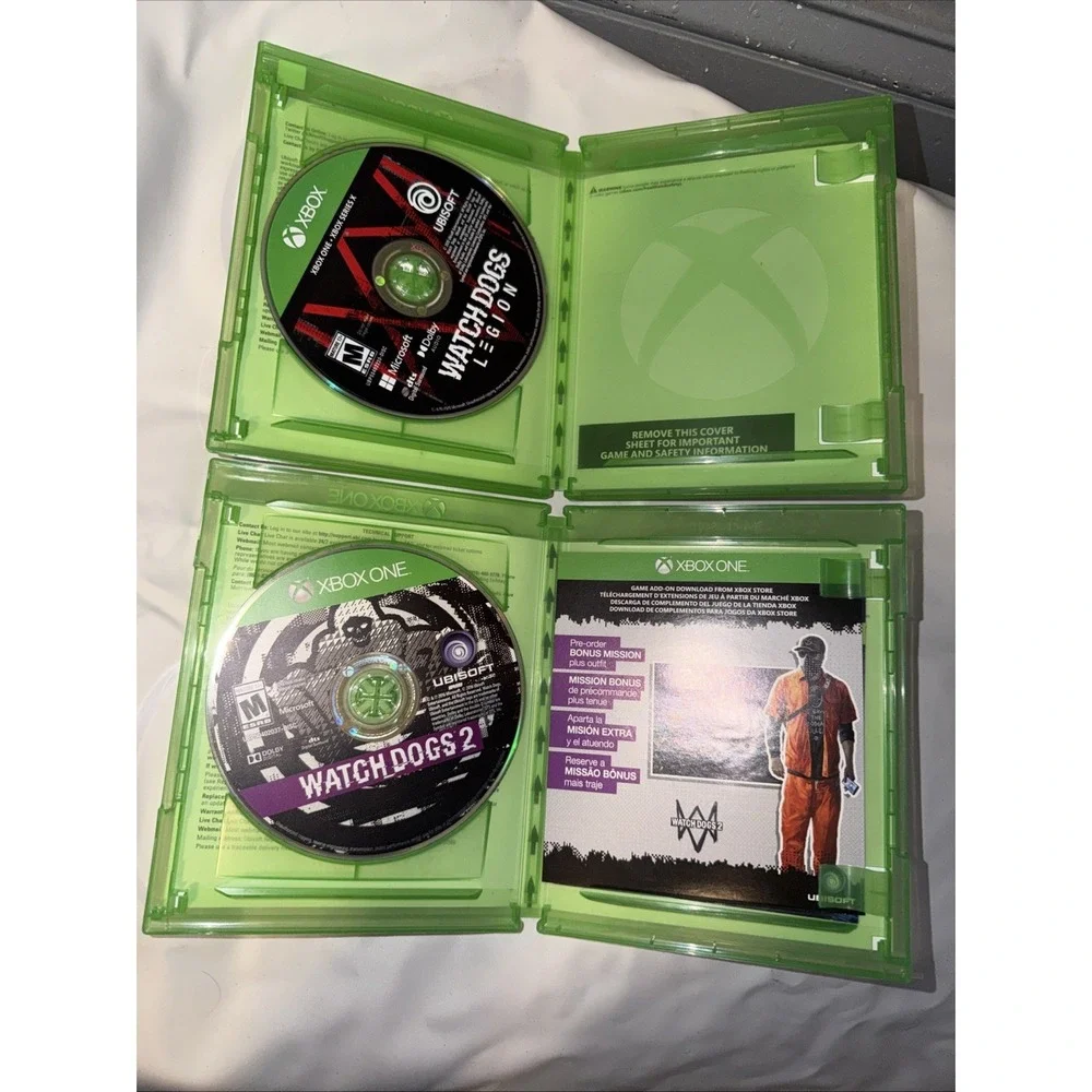 Watch Dogs Legion And Watch Dogs 2 Tested Working  (Microsoft Xbox One,‎ 2020)